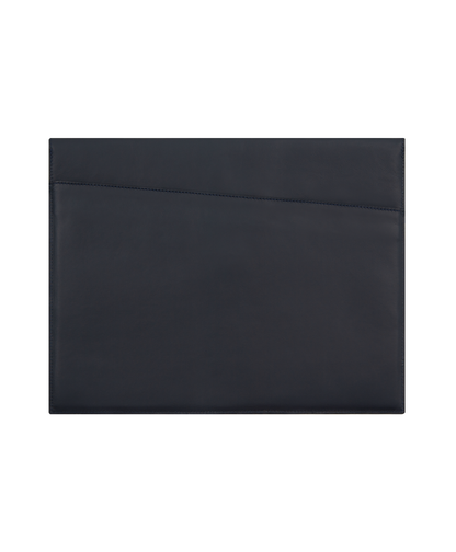 Laptop Leather Bag Navy