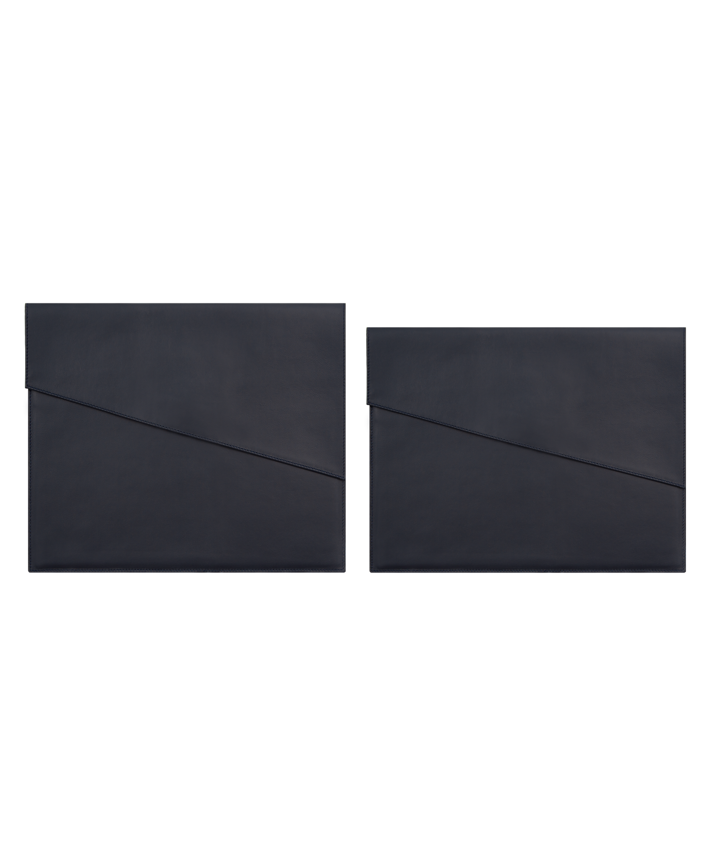 Laptop Leather Bag Navy