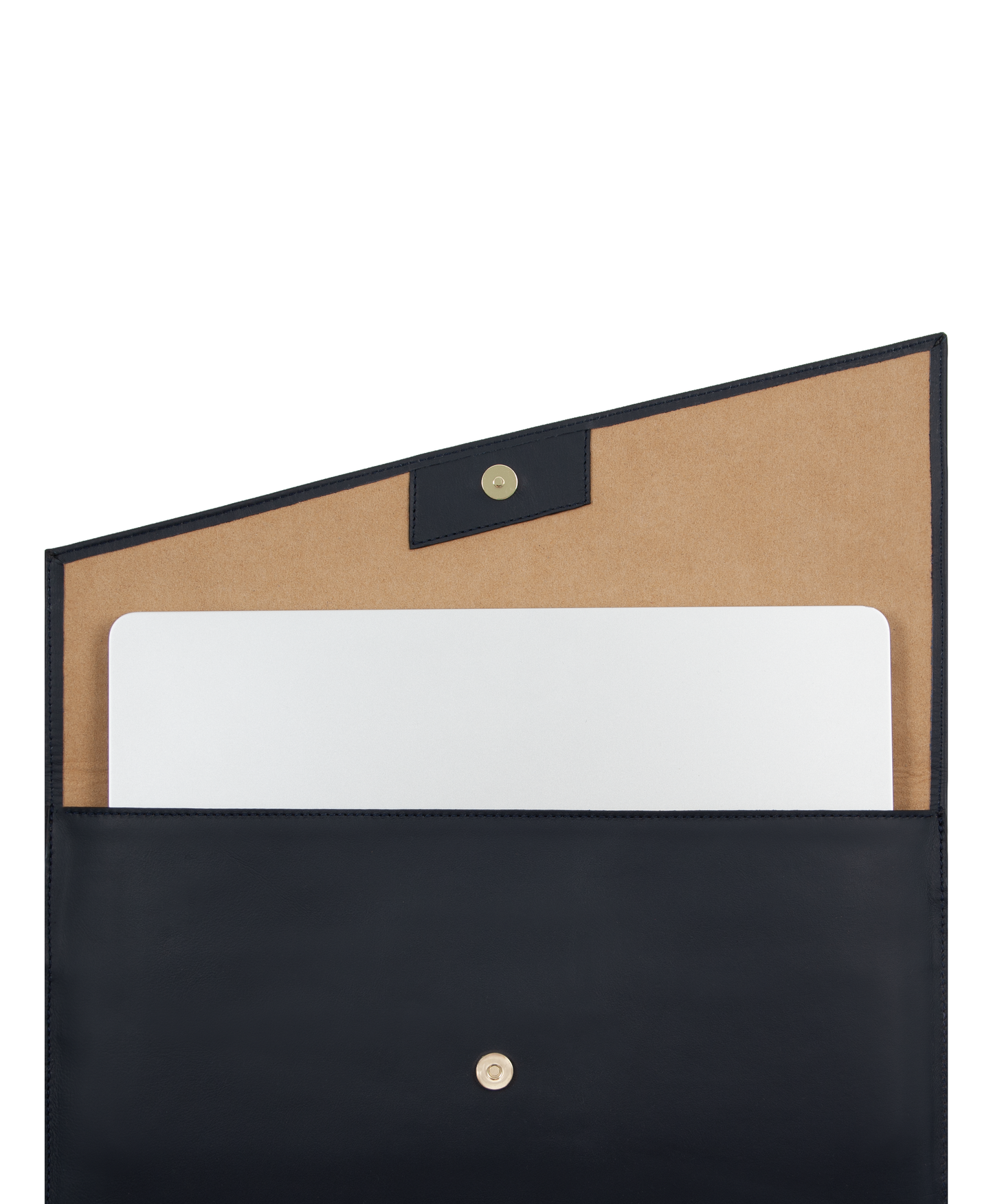 Laptop Leather Bag Navy