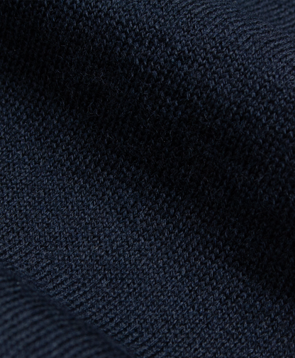 Knitted Longsleeve Polo